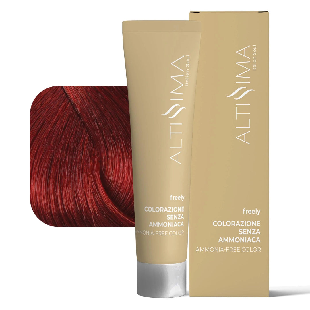 Altissima Freely Βαφή Μαλλιών 7.66 Ξανθό Έντονο Κόκκινο 100ml
