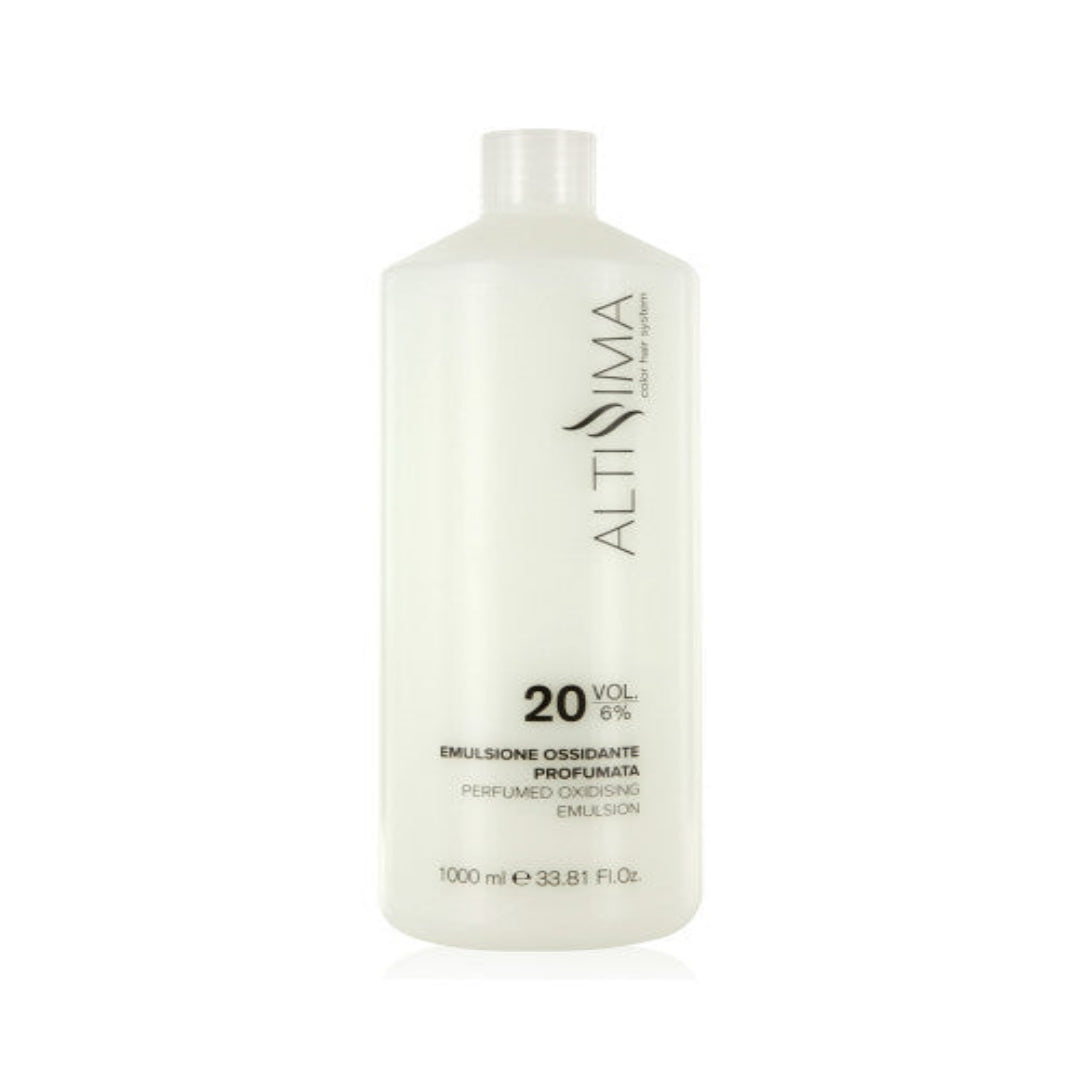 Altissima Italy Γαλάκτωμα Οξυζενέ 20 Vol 6% 1000ml για Βαφή 10 Λεπτών - Αρωματική Κρέμα Επαγγελματικής Χρήσης