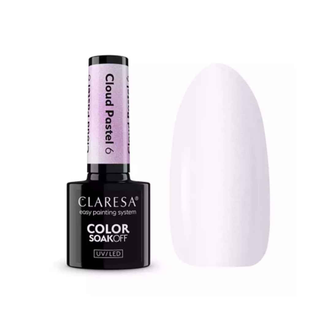 Ημιμόνιμο Βερνίκι Νυχιών Cloud Pastel 6 5ml Claresa
