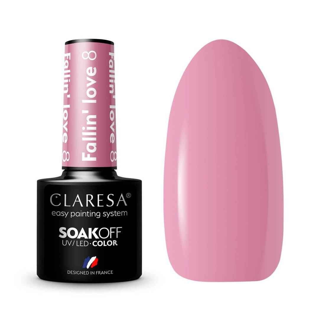Ημιμόνιμο Βερνίκι Νυχιών Fall in Love 8 5ml Claresa