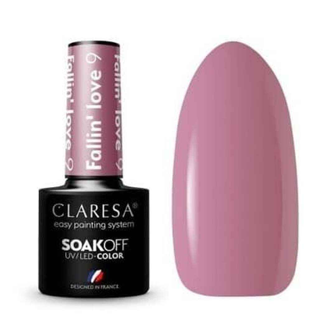 Ημιμόνιμο Βερνίκι Νυχιών Fall in Love 9 5ml Claresa