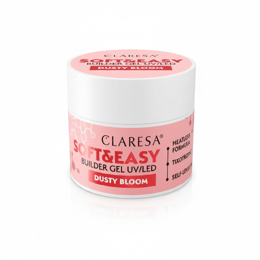 Claresa Soft & Easy Builder Gel UV/LED Dusty Bloom 12gr