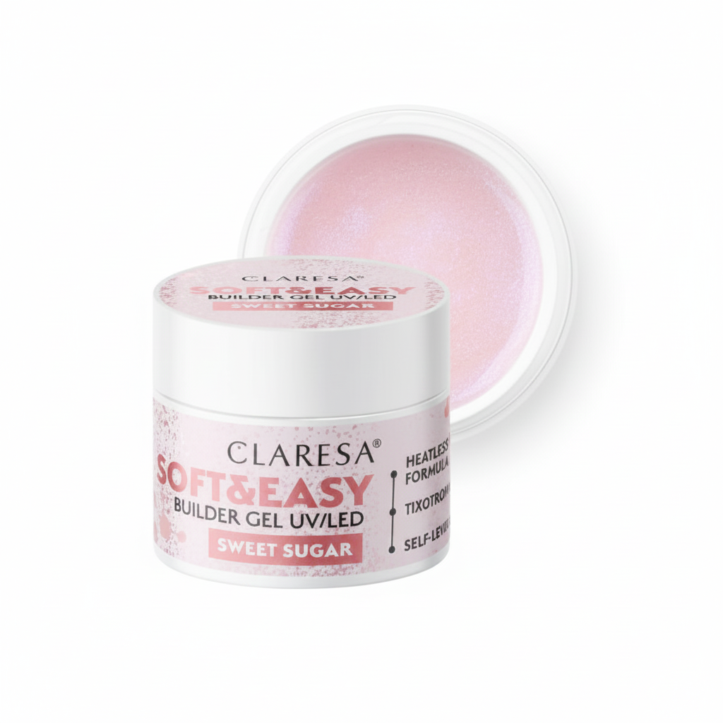 Claresa Soft & Easy Builder Gel UV/LED Sweet Sugar 12gr