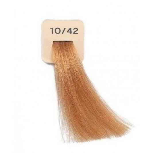 Inebrya Color 10.42 Ξανθό Πλατινέ Χάλκινο Κονιάκ - Επαγγελματική Βαφή Μαλλιών 100ml
