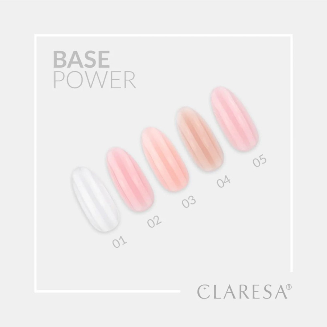 Claresa Power Base 01 Διάφανη Ενισχυμένη Βάση 5gr