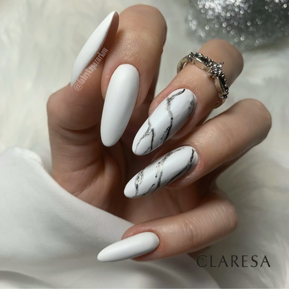 Ημιμόνιμο Βερνίκι Νυχιών White 1000 Λευκό 5gr Claresa