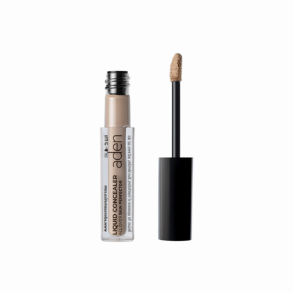 Aden Cosmetics Under Cover Perfector Concealer 02 Ivory 8ml - Υγρό Concealer Υψηλής Κάλυψης για Μαύρους Κύκλους & Ατέλειες