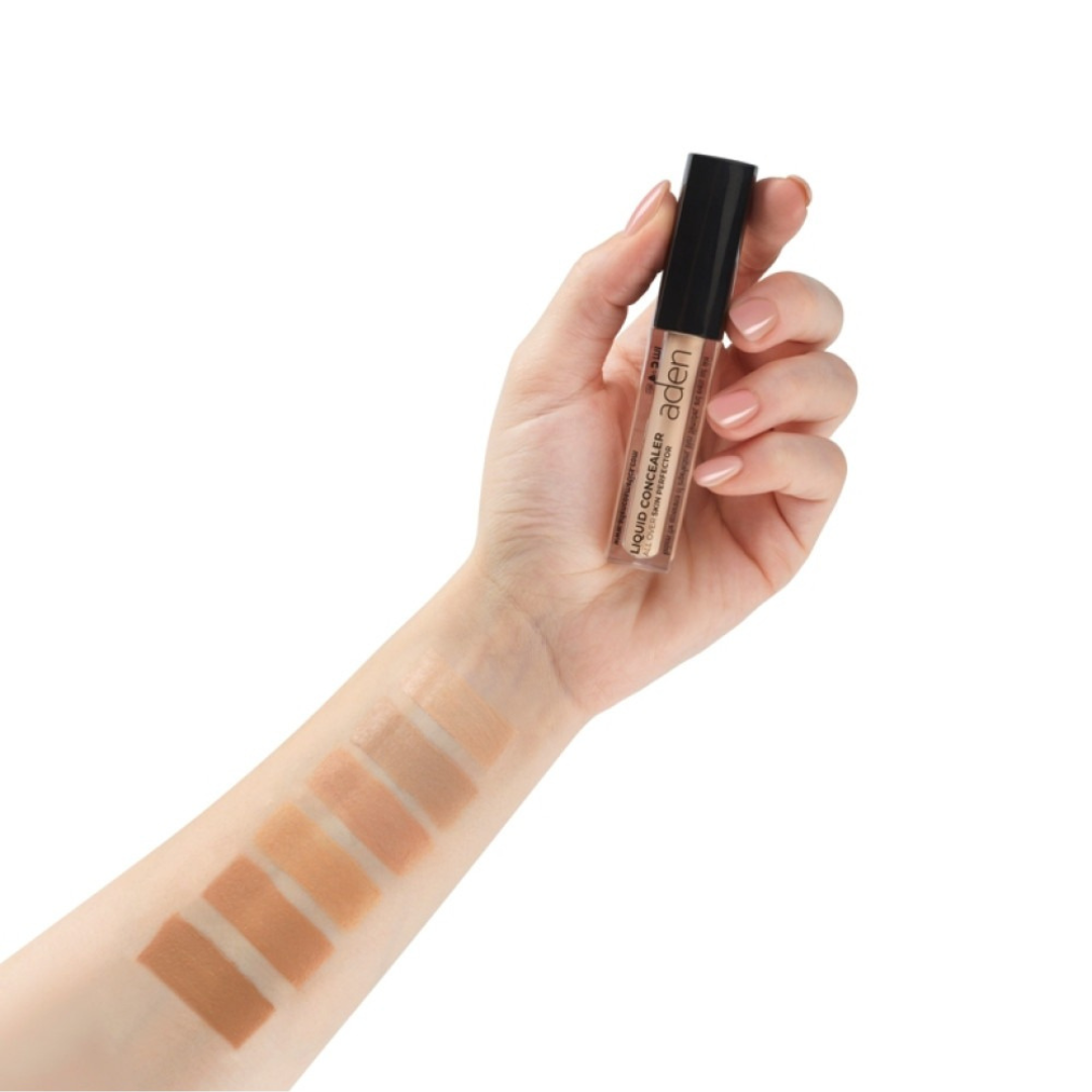 Aden Cosmetics Under Cover Perfector Concealer 02 Ivory 8ml - Υγρό Concealer Υψηλής Κάλυψης για Μαύρους Κύκλους & Ατέλειες