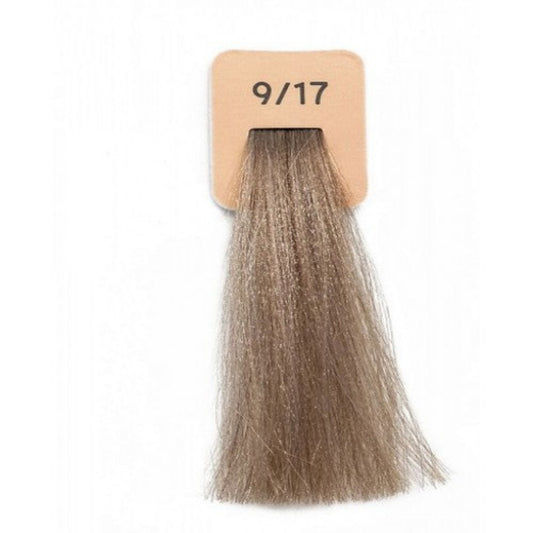Inebrya Color 9.17 Πολύ Ανοιχτό Ξανθό Κασμίρ - Επαγγελματική Βαφή Μαλλιών 100m