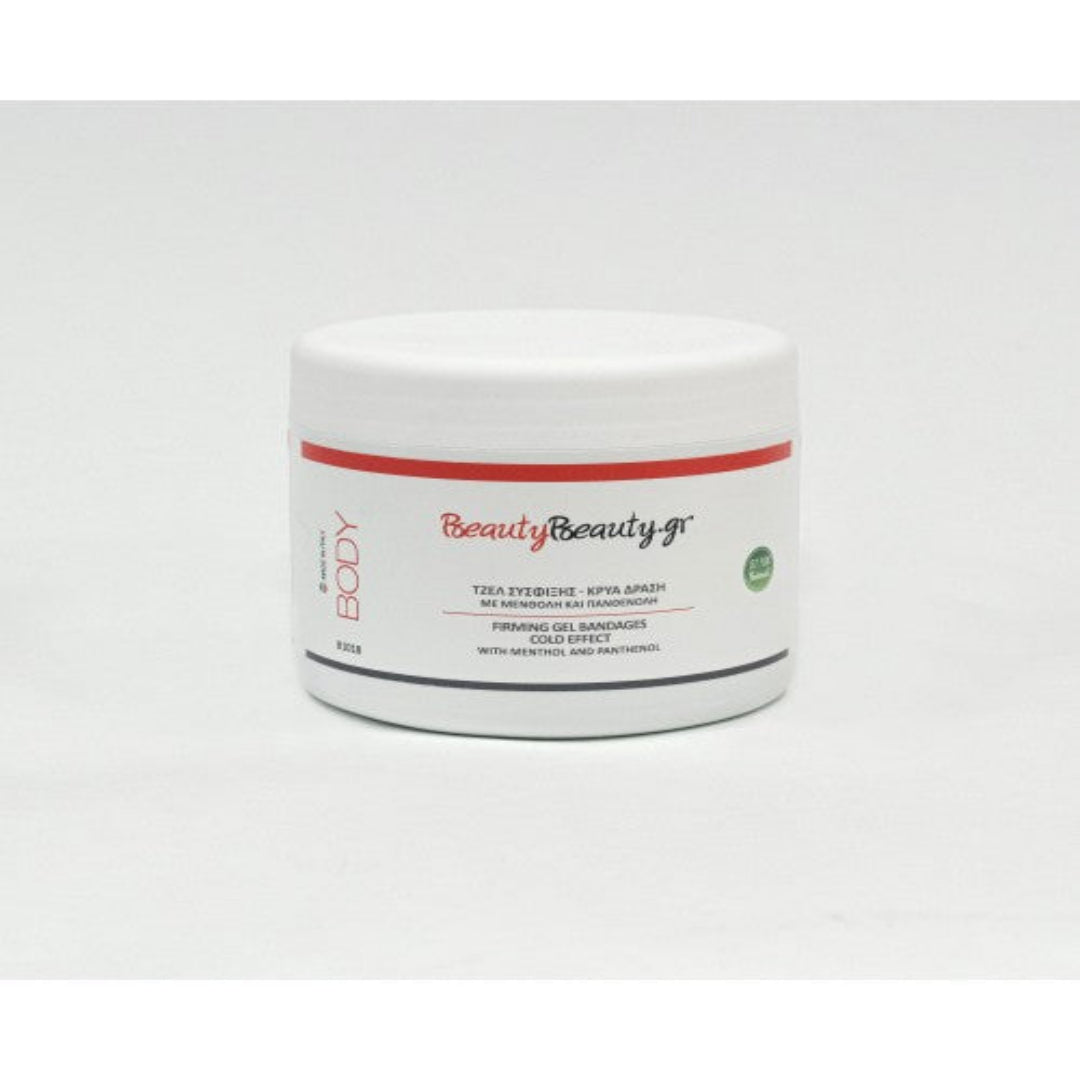Firming Gel Bandages Cold Effect with Menthol and Panthenol 500ml - BeautyBeauty.gr Body Care