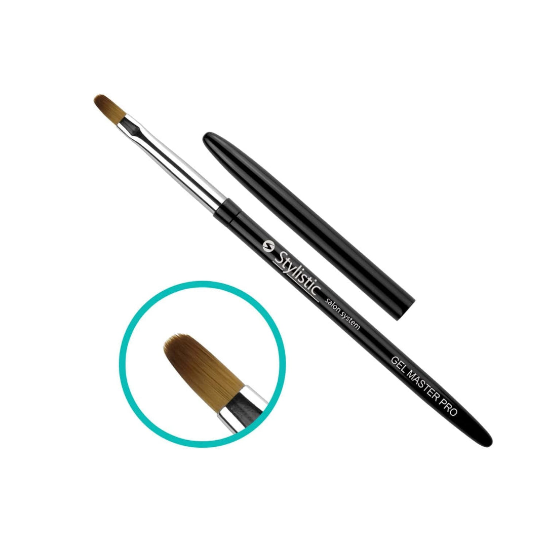 Πινέλο Gel Master Pro Stylistic - Επαγγελματικό Πινέλο για Εφαρμογή Gel Νυχιών