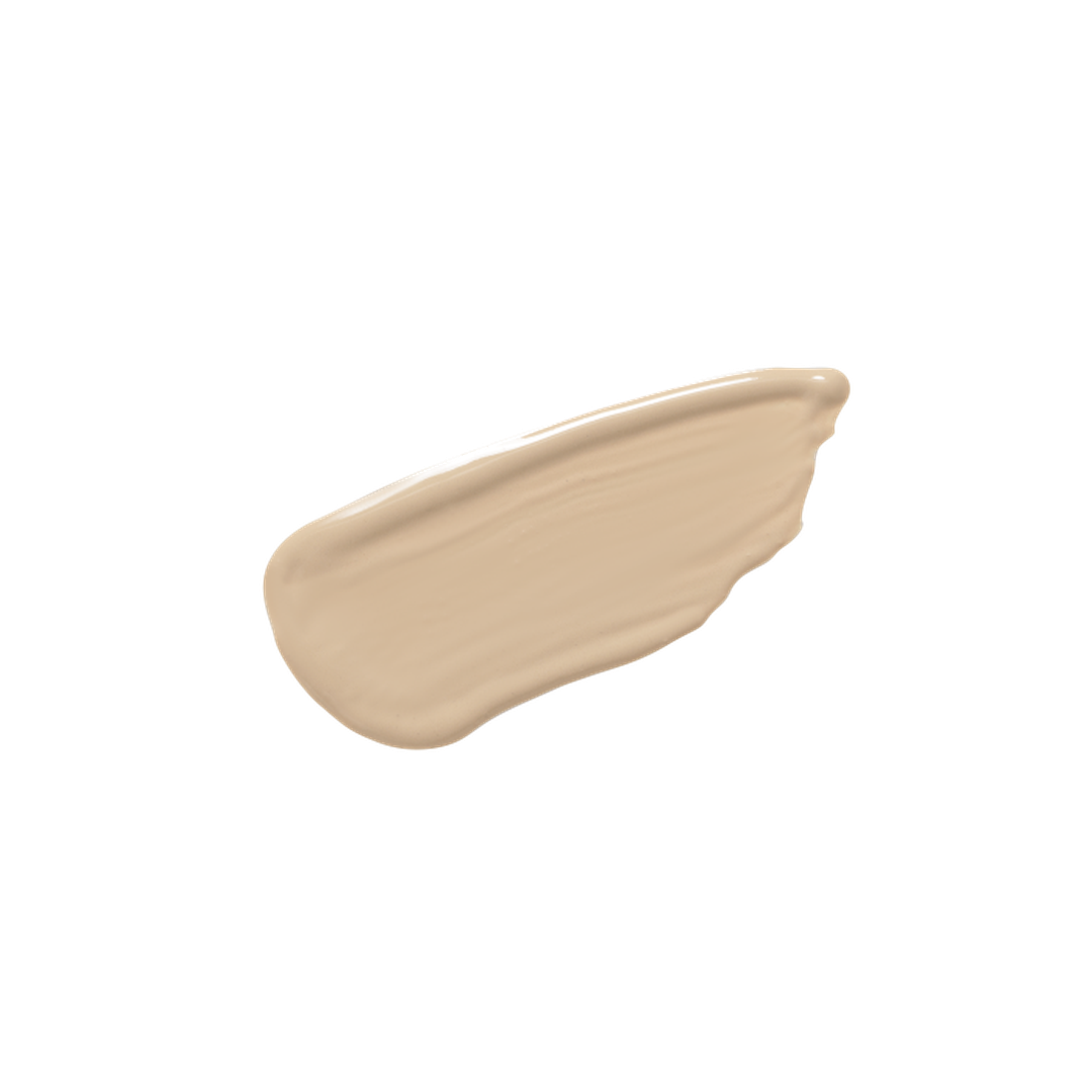 Aden All Over Skin Perfector Liquid Concealer 5ml σε φυσική μπεζ απόχρωση, swatch του υγρού concealer σε λευκό φόντο