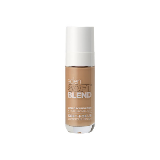 Foundation Υγρό Soft Blend 05 Golden Honey με Υαλουρονικό Οξύ 30ml Aden Cosmetics