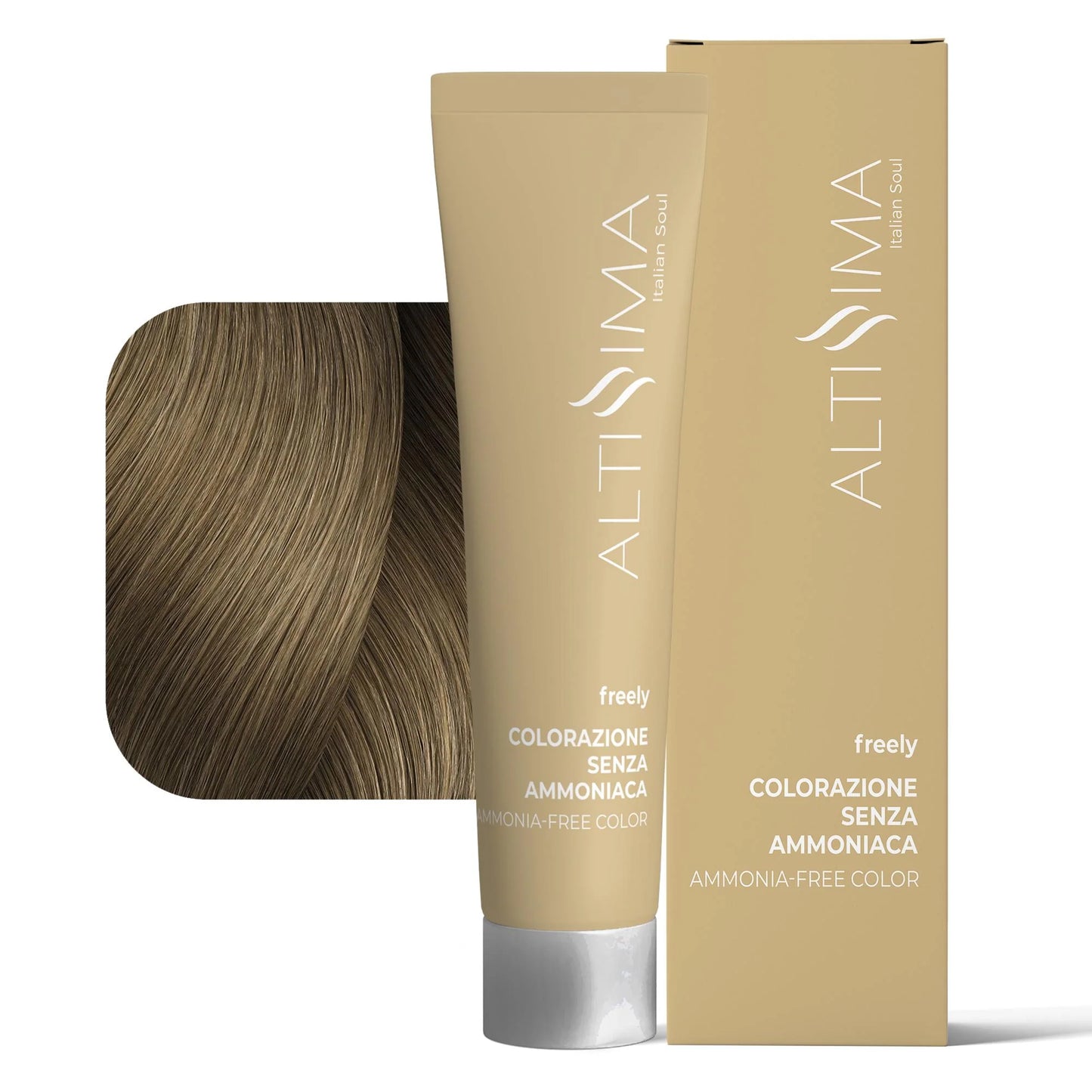 Altissima Freely Βαφή Μαλλιών Χωρίς Αμμωνία 8.0 Ξανθό Ανοιχτό Έντονο 100ml