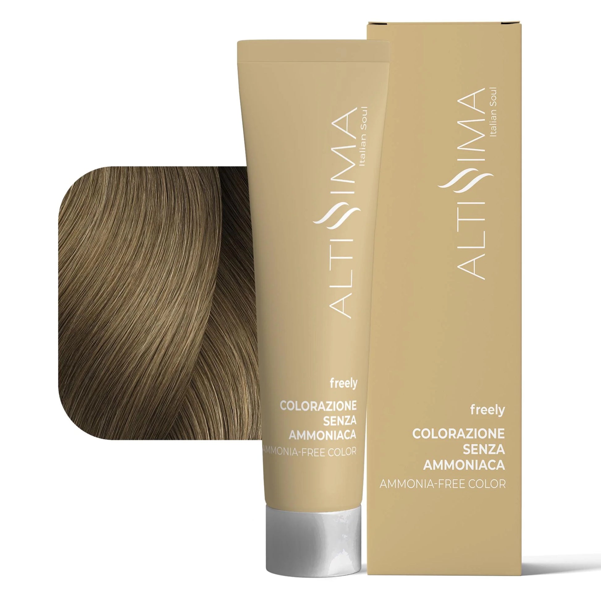 Altissima Freely Βαφή Μαλλιών Χωρίς Αμμωνία 8.0 Ξανθό Ανοιχτό Έντονο 100ml