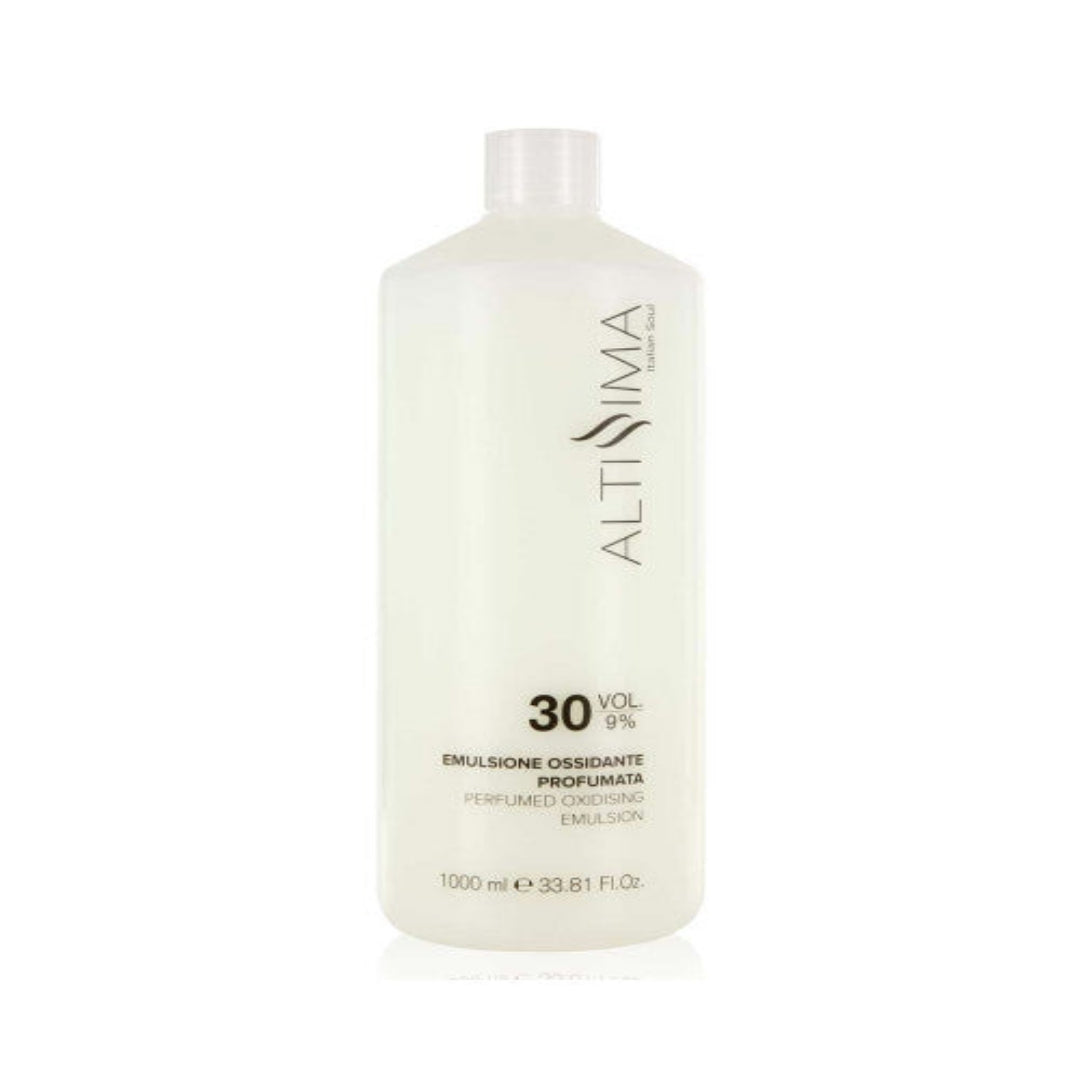 Altissima Italy Γαλάκτωμα Οξυζενέ 30 Vol 9% 1000ml για Βαφή 10 Λεπτών - Αρωματική Κρέμα Επαγγελματικής Χρήσης