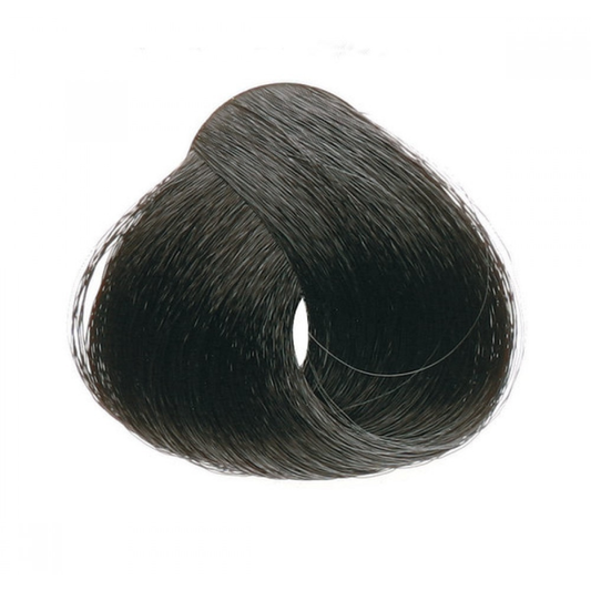 Inebrya Color 1.0 Μαύρο - Επαγγελματική Βαφή Μαλλιών με Αμμωνία 100ml