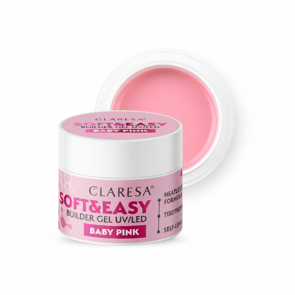 Claresa Soft & Easy Builder Gel Baby Pink 12gr