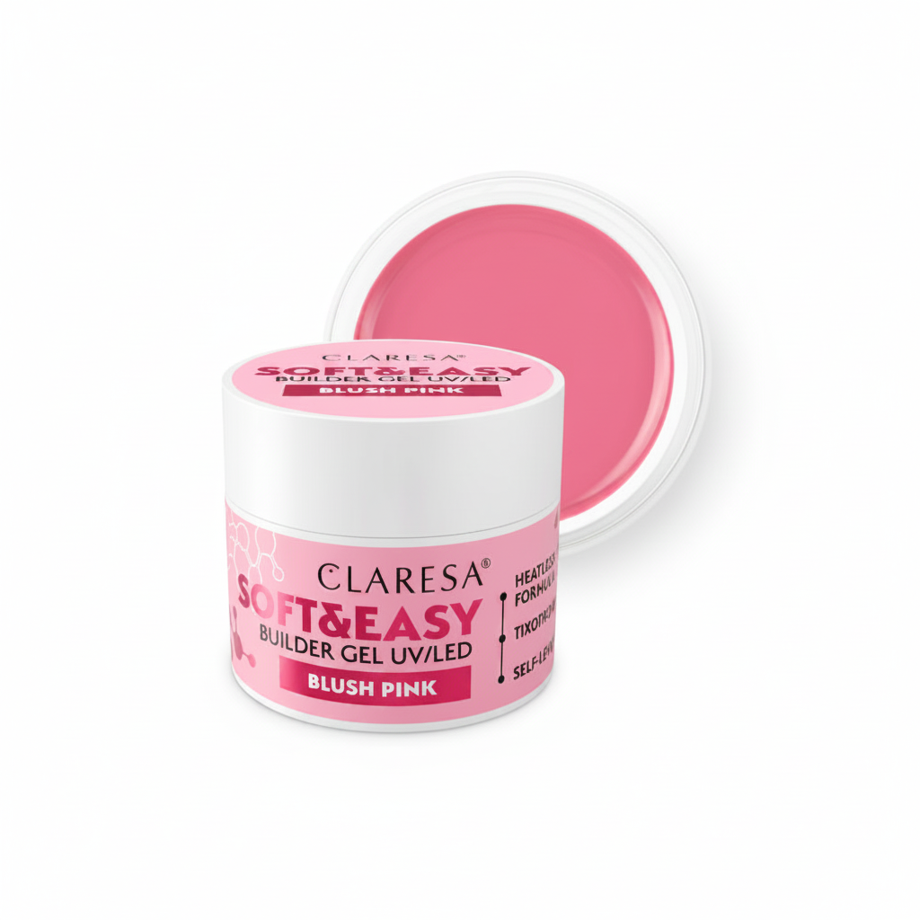 Claresa Soft & Easy Builder Gel UV/LED Blush Pink 12gr