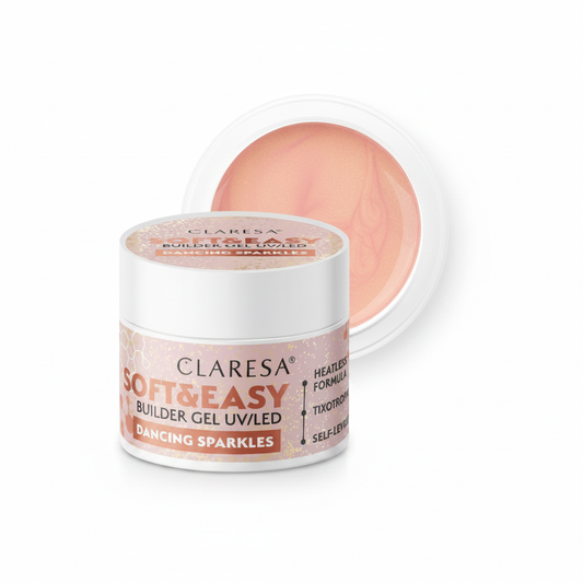 Claresa Soft & Easy Builder Gel UV/LED Dancing Sparkles 12gr