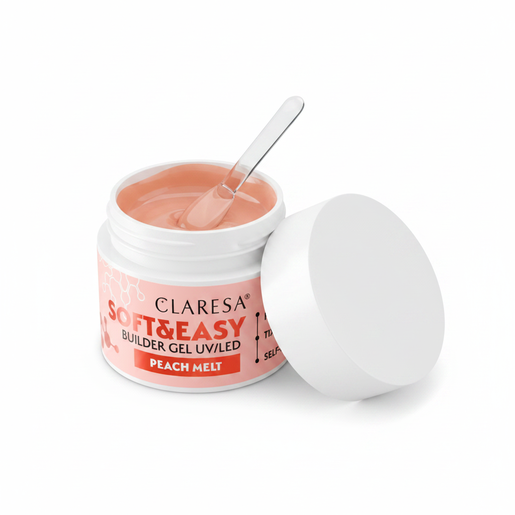 Claresa Soft & Easy Builder Gel UV/LED Peach Melt 12gr