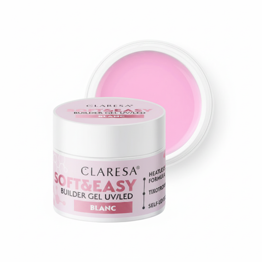 Claresa Soft & Easy Builder Gel UV/LED Panna Cotta 12gr