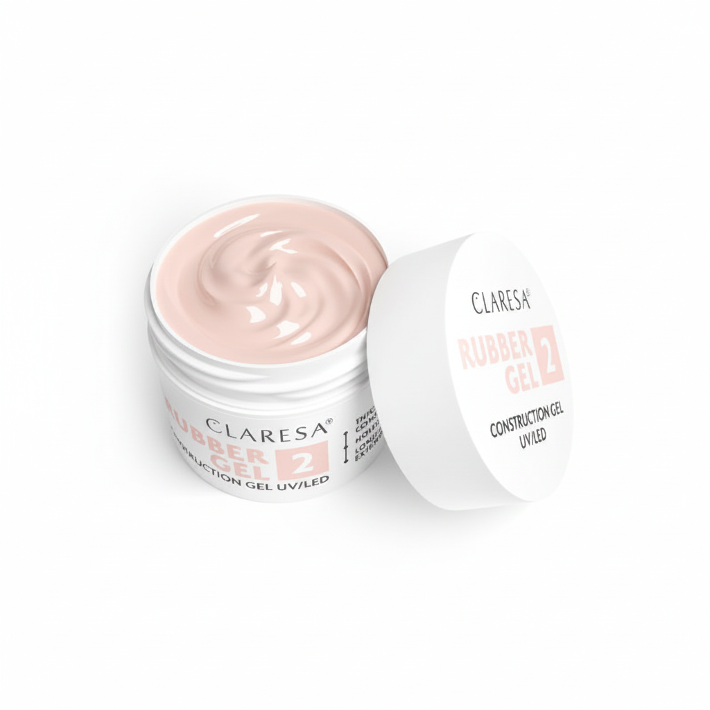 Claresa Rubber Gel 2 Pink Beige Builder Gel UV/LED 12gr