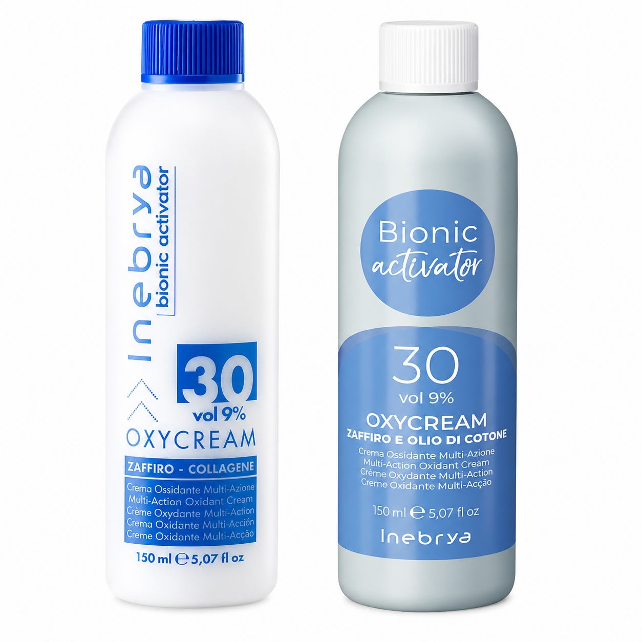 Inebrya Bionic Oxycream 30 Vol 9% οξειδωτική κρέμα 150ml για επαγγελματική χρήση