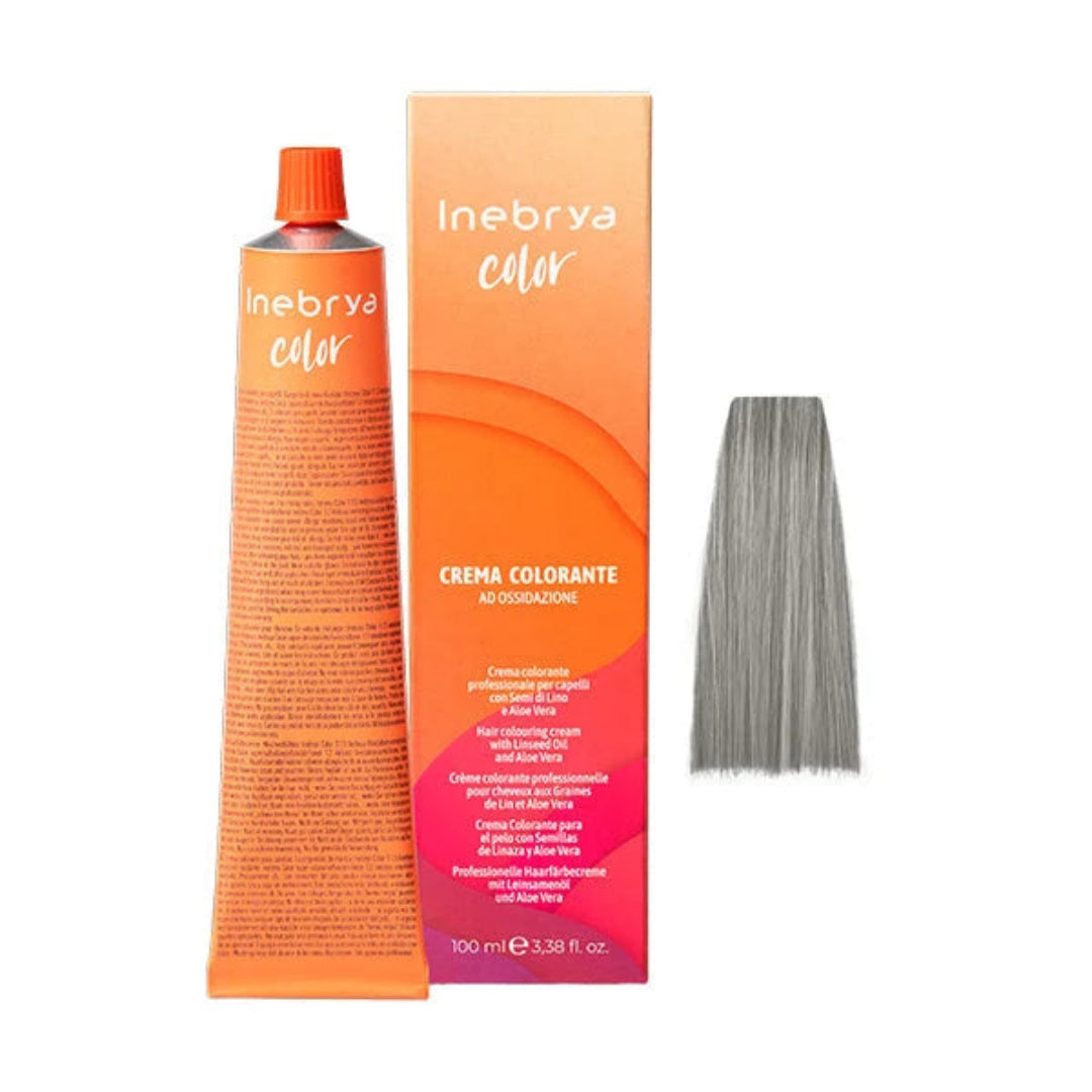 Inebrya Color Toner Argento Ασημί - Επαγγελματική Βαφή Μαλλιών 100ml