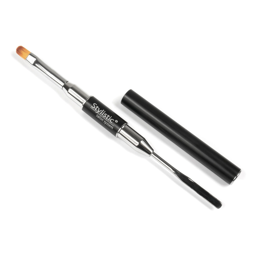 Πινέλο Polypen με σπάτουλα για Polygel Stylistic