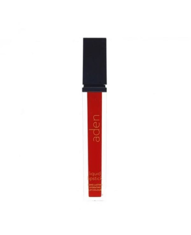 Aden Liquid Lipstick Ματ Υγρό Κραγιόν Μεγάλης Διάρκειας Νο8