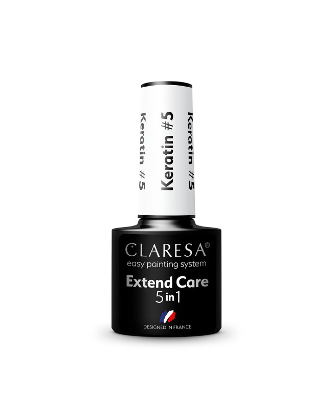 Base Ημιμόνιμου UV/LED Claresa Extend Care 5in1 Keratin #5 5g