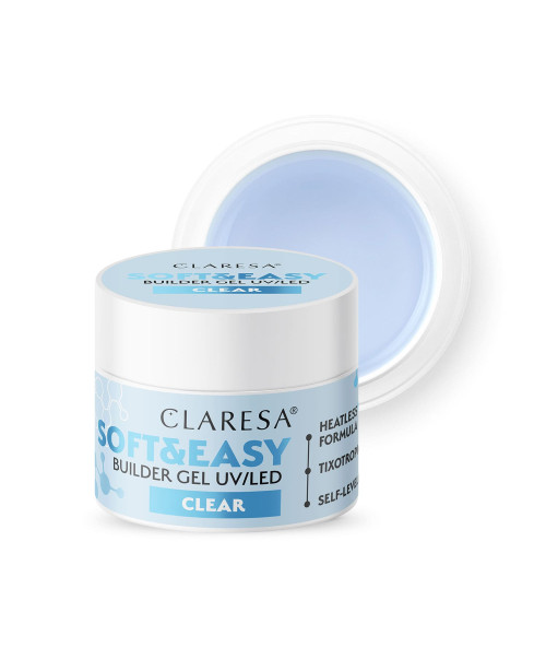 Gel Builder Soft & Easy Clear 45gr