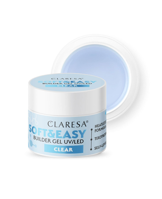 Gel Builder Soft & Easy Clear 45gr