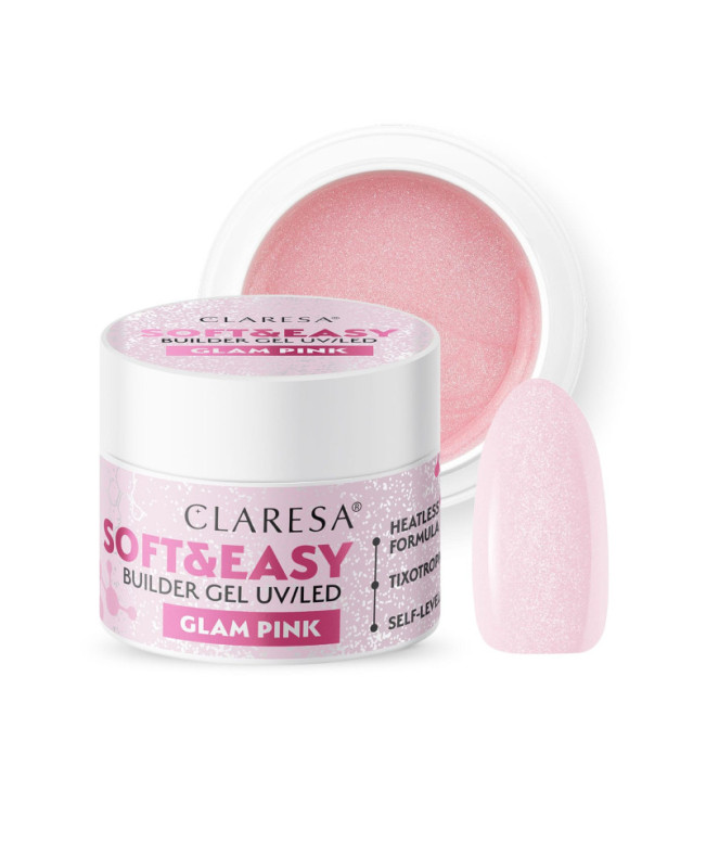 Gel Builder Soft & Easy Glam Pink 90gr