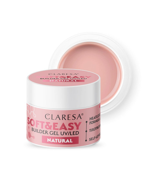 Gel Builder Soft & Easy Natural 45gr