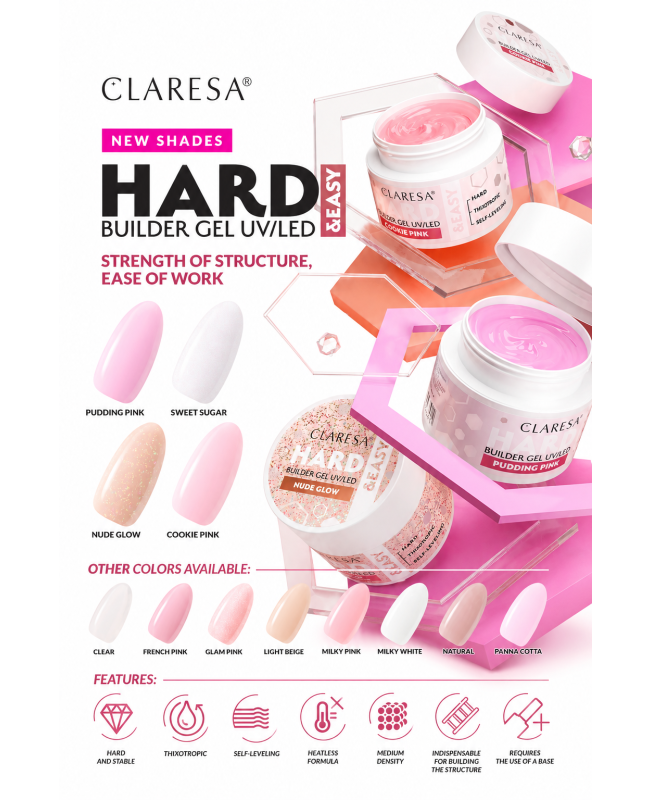 Gel Builder Hard & Easy Natural 12gr
