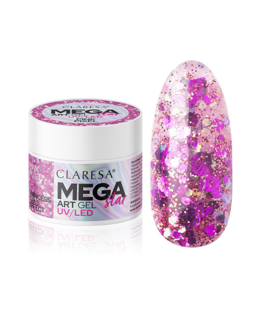 Mega Star Art Gel 10gr Pink
