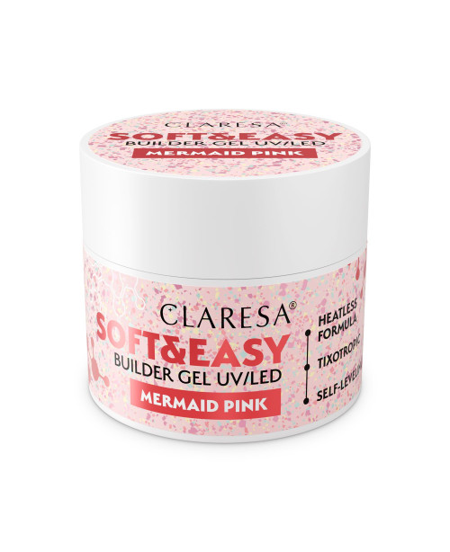 Gel Builder Soft & Easy Mermaid Pink 12gr
