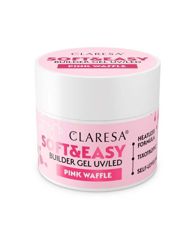 Gel Builder Soft & Easy Pink Waffle 45gr