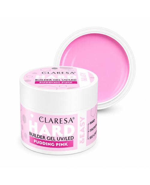 Gel Builder Hard & Easy Pudding Pink 12gr
