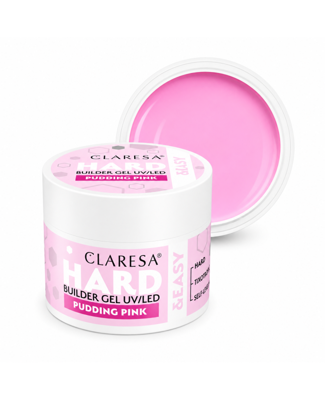 Gel Builder Hard & Easy Pudding Pink 12gr